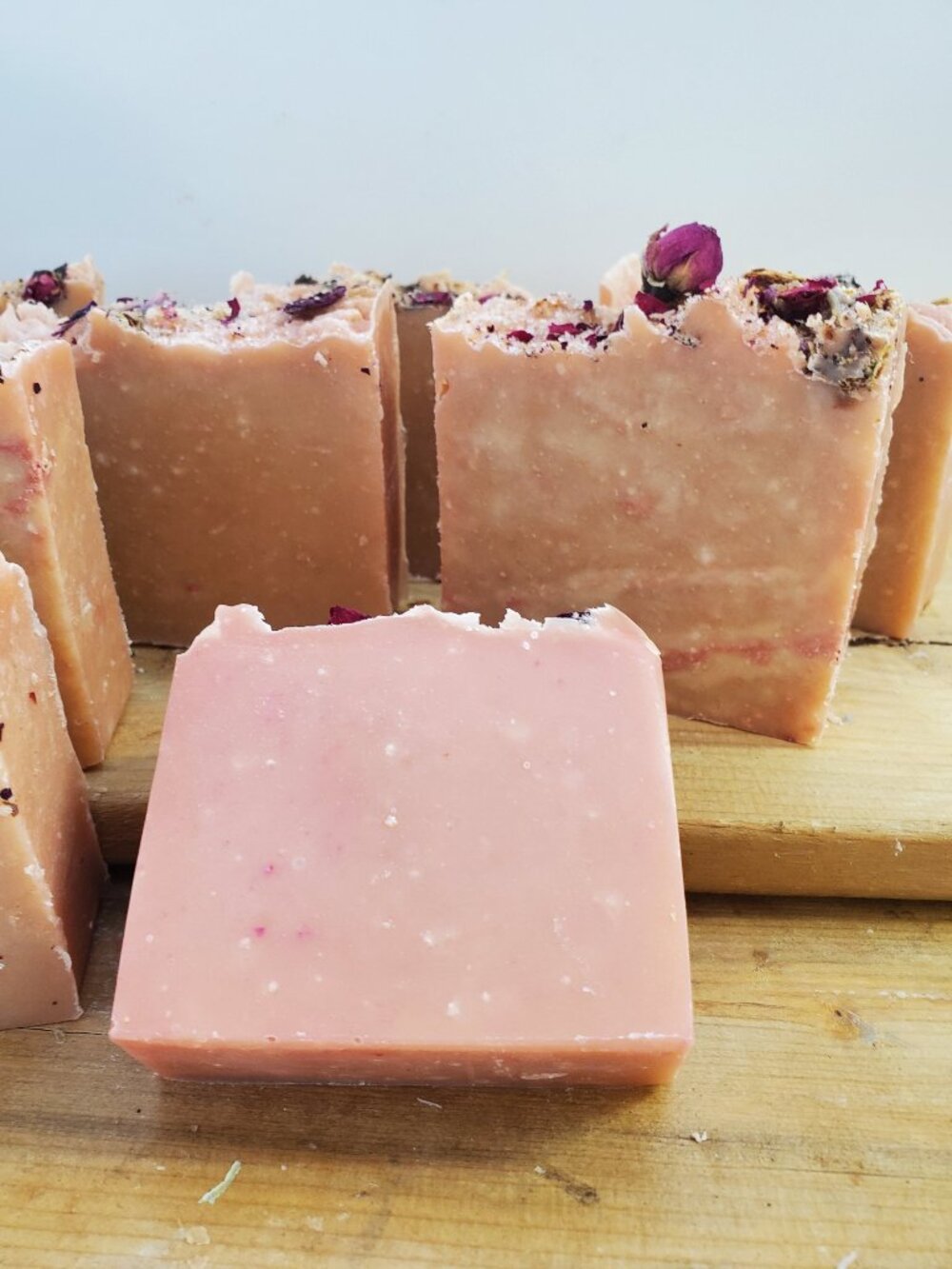 2 Bars Love Potion - Rose Clay Artisan Soaps | Handmade Soap Bar | Body+Face bar